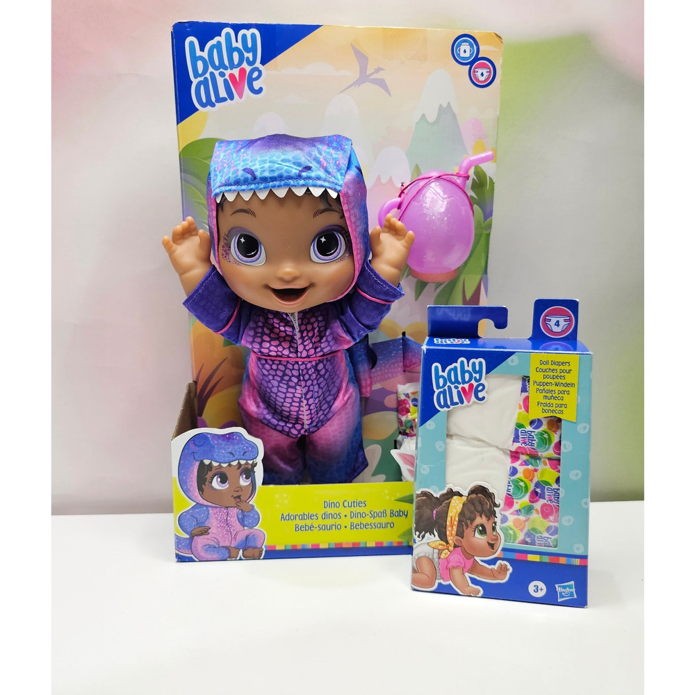 Baby Alive Dino Cuties Doll  Tyrannosaurus NWT
